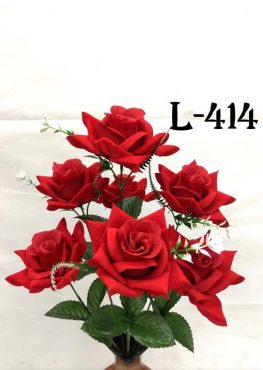 Штучний букет L-414, Оксамитові троянди  