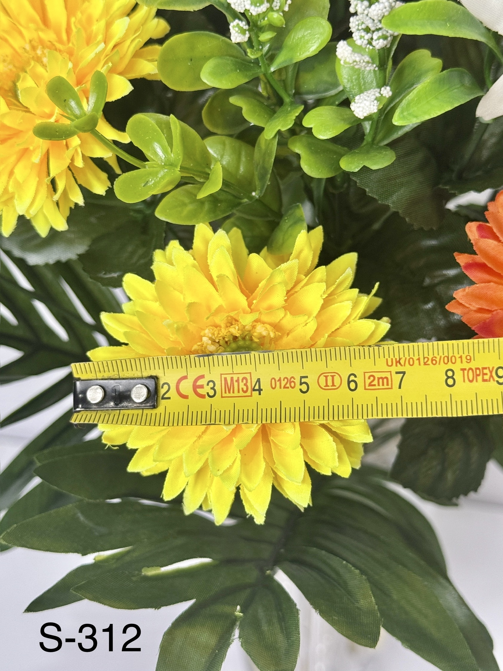 Штучний букет S-312, Маргаритки Штучний букет S-312, Маргаритки