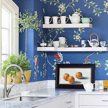 3333 - Цветы на кухне: использование цветов в оформлении ежедневного торжественного интерьера