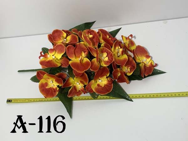 Штучний букет A-116, Орхідея у вигляді віяла  