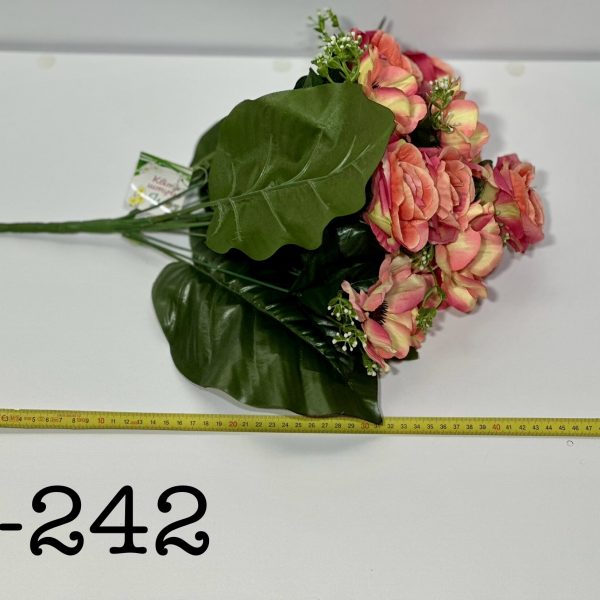 Штучний букет A-242, Троянди та маки  
