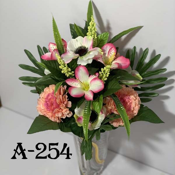 Штучний букет A-254, Садові квіти  
