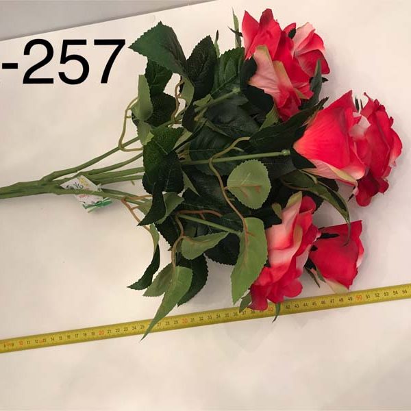 Искусственный букет A-257 Открытые розы  
