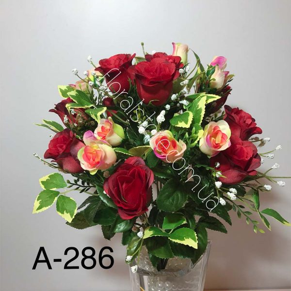 Искусственный букет A-286, Розы  
