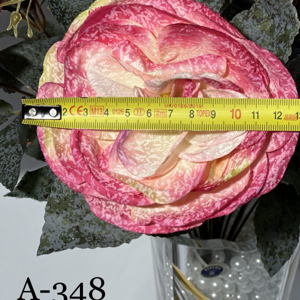 Штучний букет A-348, Троянди, лілії та дзвіночки  