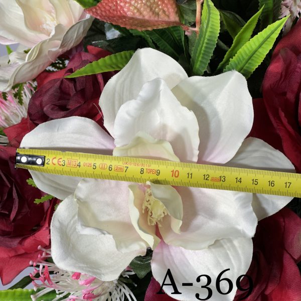 Штучний букет A-369, Троянди та орхідеї  