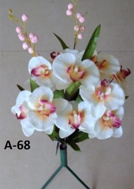 Искусственный букет A-68, орхидея бабочка  