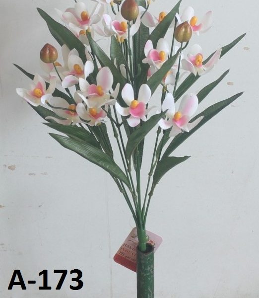 Искусственный букет A-173, небольшая орхидея  