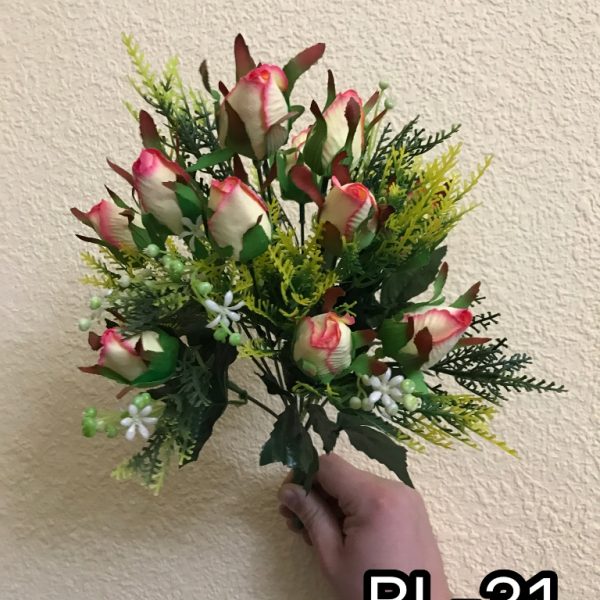 Искусственный букет B-31, прелестные розы  