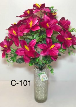 Искусственный букет C-101 «орхидея с острыми лепестками»  