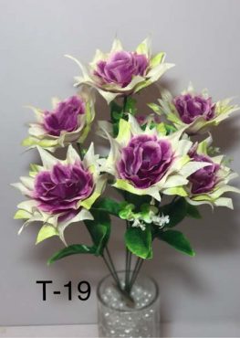 Штучний букет T-19, Гостролисті троянди  