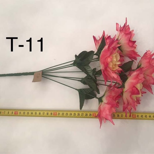 Штучний букет T-11, Гостролисті троянди  