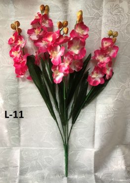 Искусственный букет L-11, красочные орхидеи  