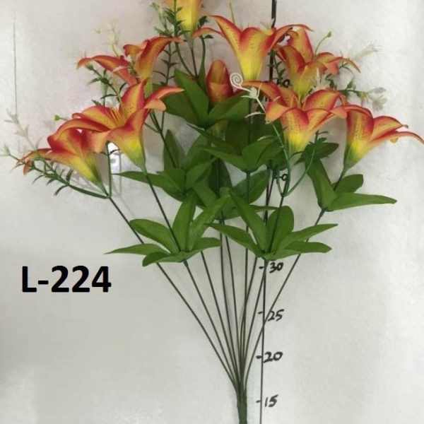 Искусственный букет L-224, лилии  