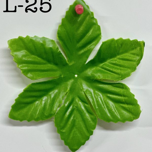 Штучне листя L-25, Листя (шестилистники)  