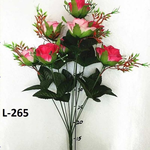 Искусственный букет L-265 «роза з украшениями»  