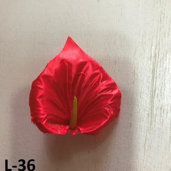 Искусственная головка цветка L-36, головки маленькой каллы  