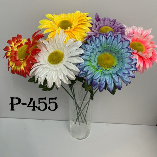 Искусственная ветка P-455, цветы-многоцветки  