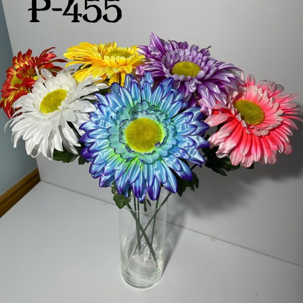 Искусственная ветка P-455, цветы-многоцветки  
