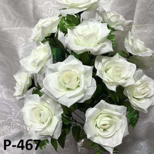 Искусственный букет P-467, розы  