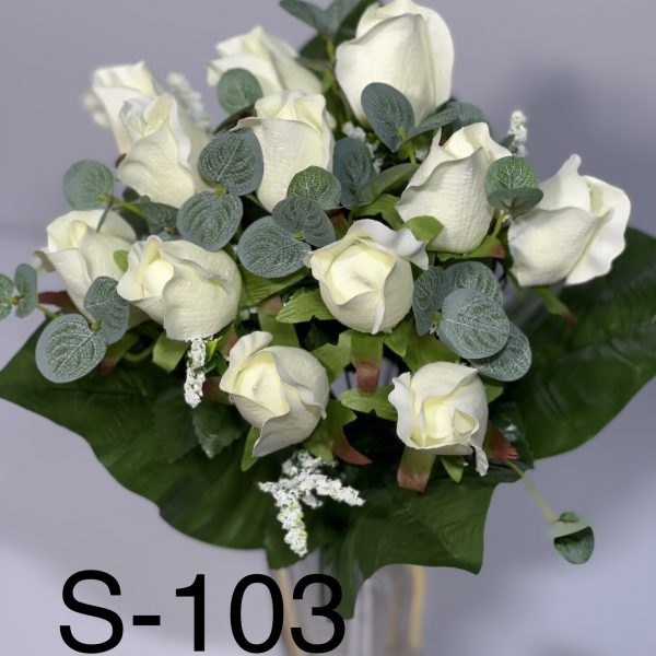 Искусственный букет S-103, Бутоны роз  