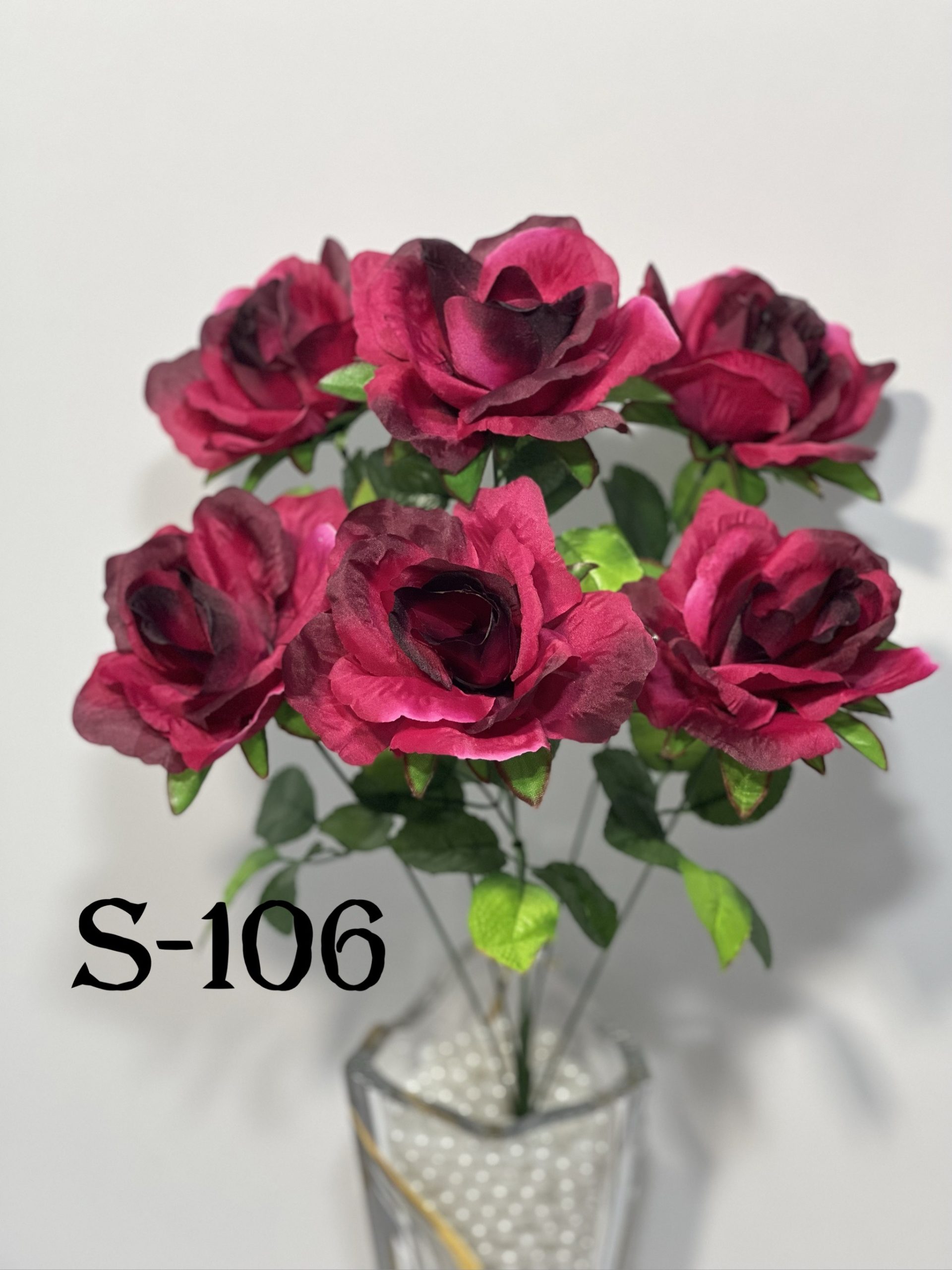 Штучний букет S-106, Маленькі троянди