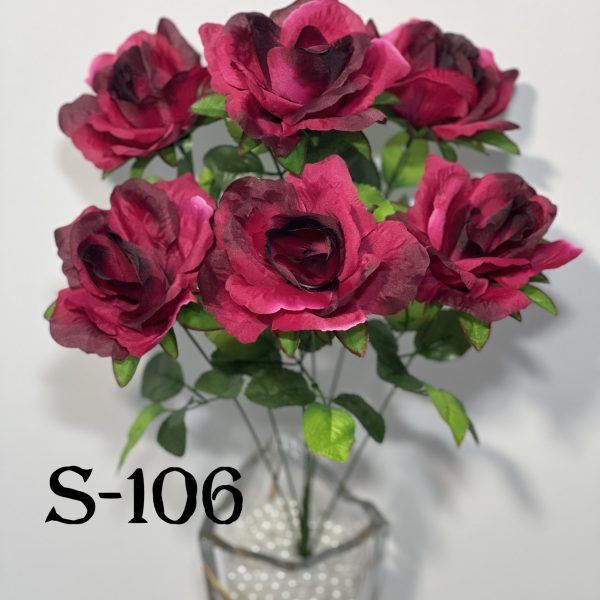 Штучний букет S-106, Маленькі троянди  