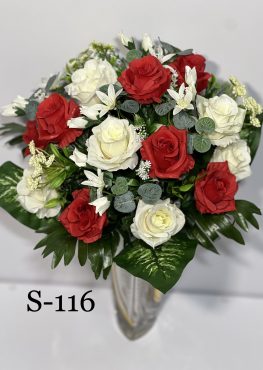 Штучний букет S-116, Троянди  