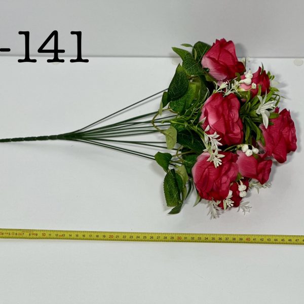Штучний букет S-141, Троянди з декором  