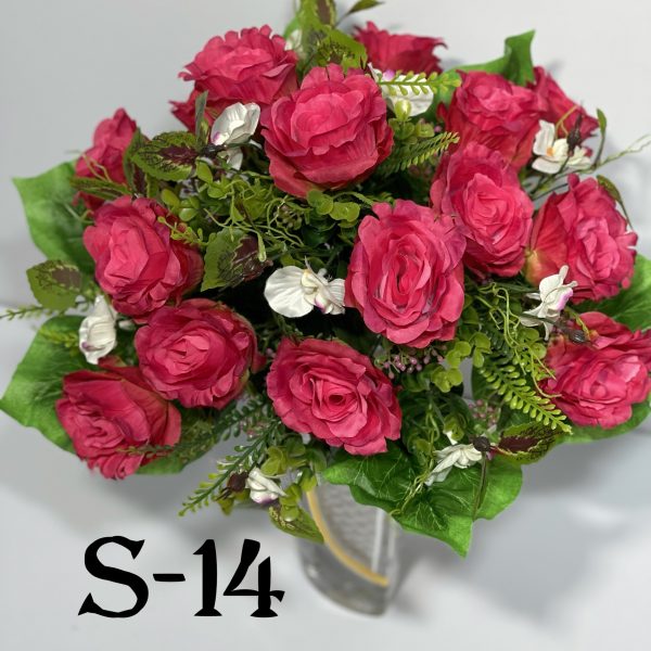 Штучний букет S-14, Троянди  
