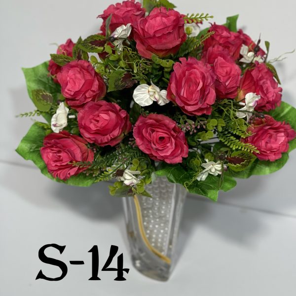 Штучний букет S-14, Троянди  