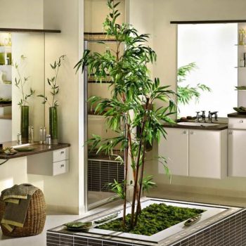 unnamed 4 2 - Оформление ванной: использование искусственных растений